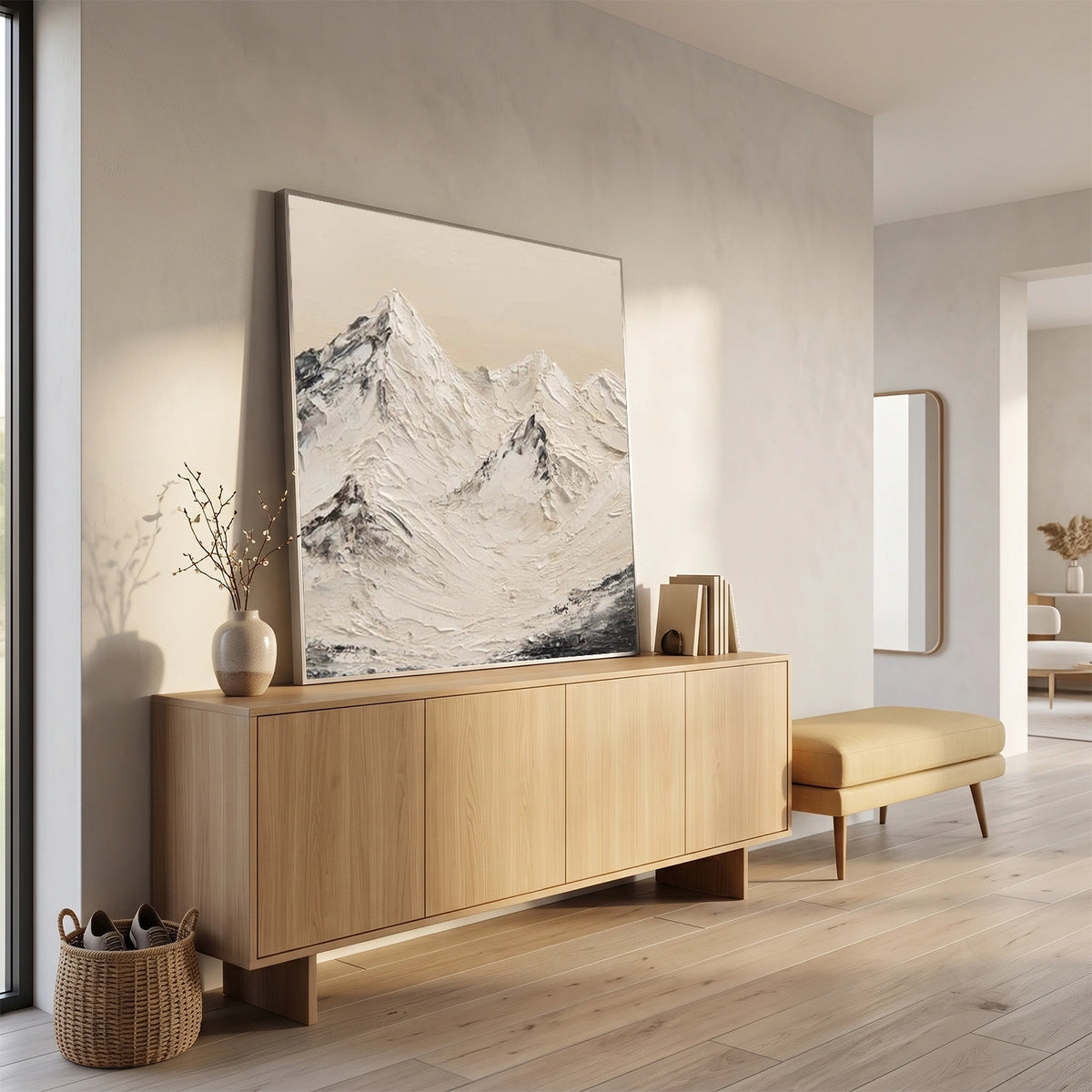 Minimalist Mountain Canvas #MM486