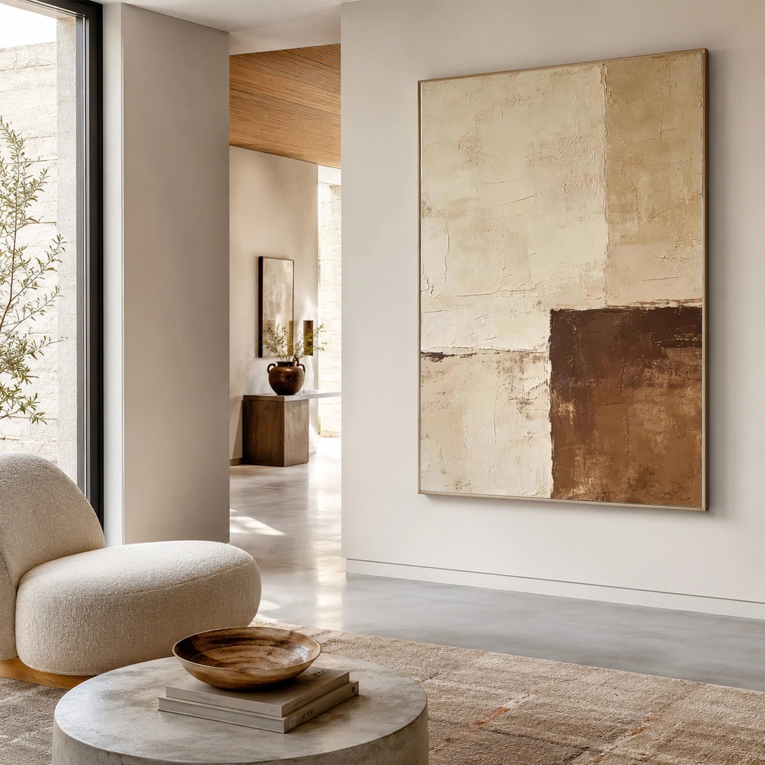 Abstract Wall Textured Art # AB710