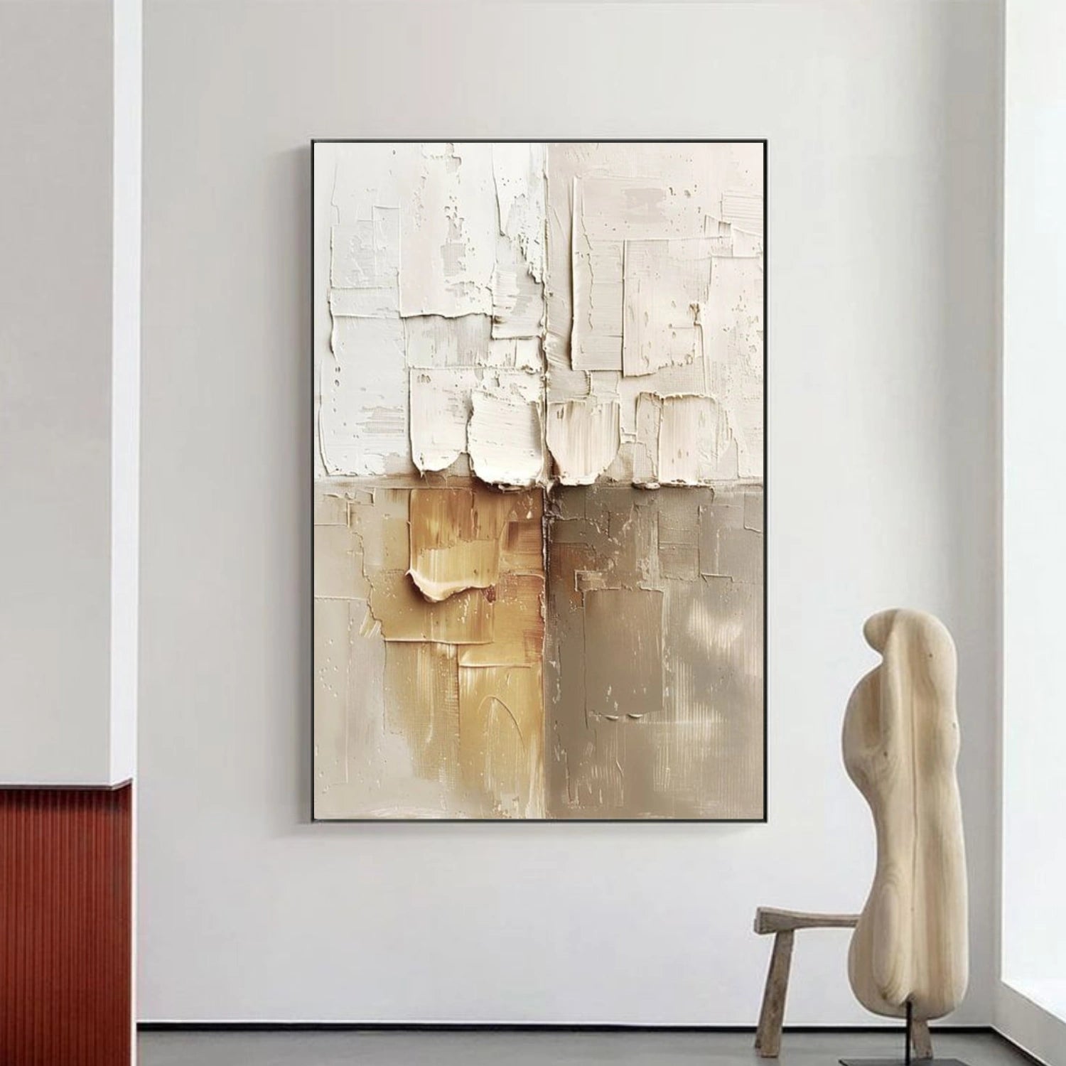 Abstract Textured Wall Art #AB 528