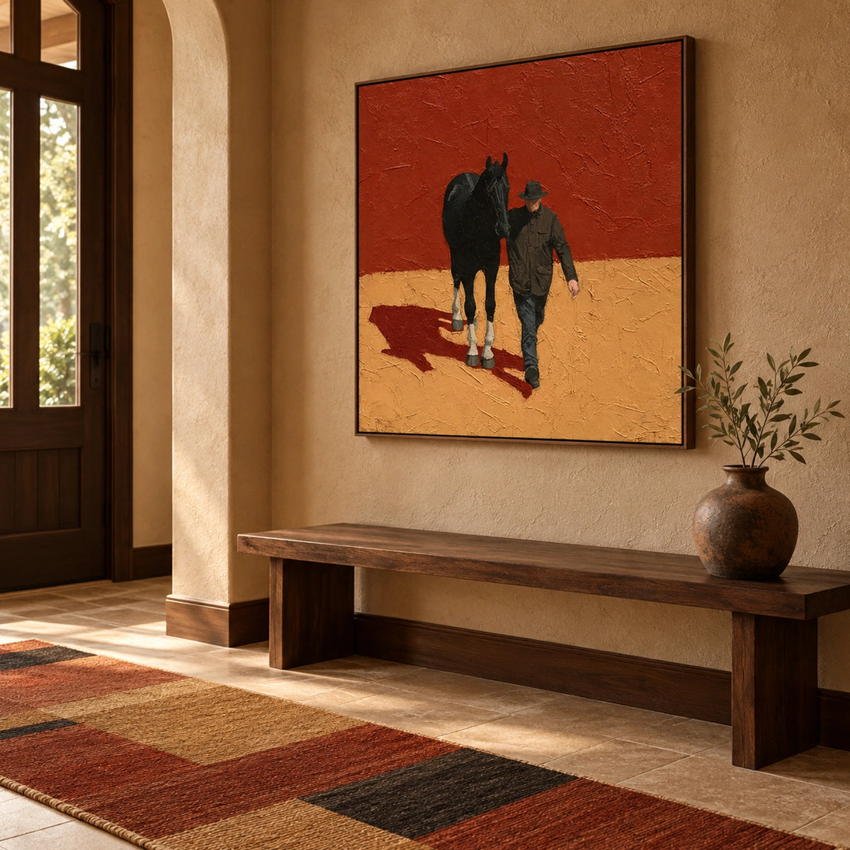 Abstract Animal Canvas Art #AP259