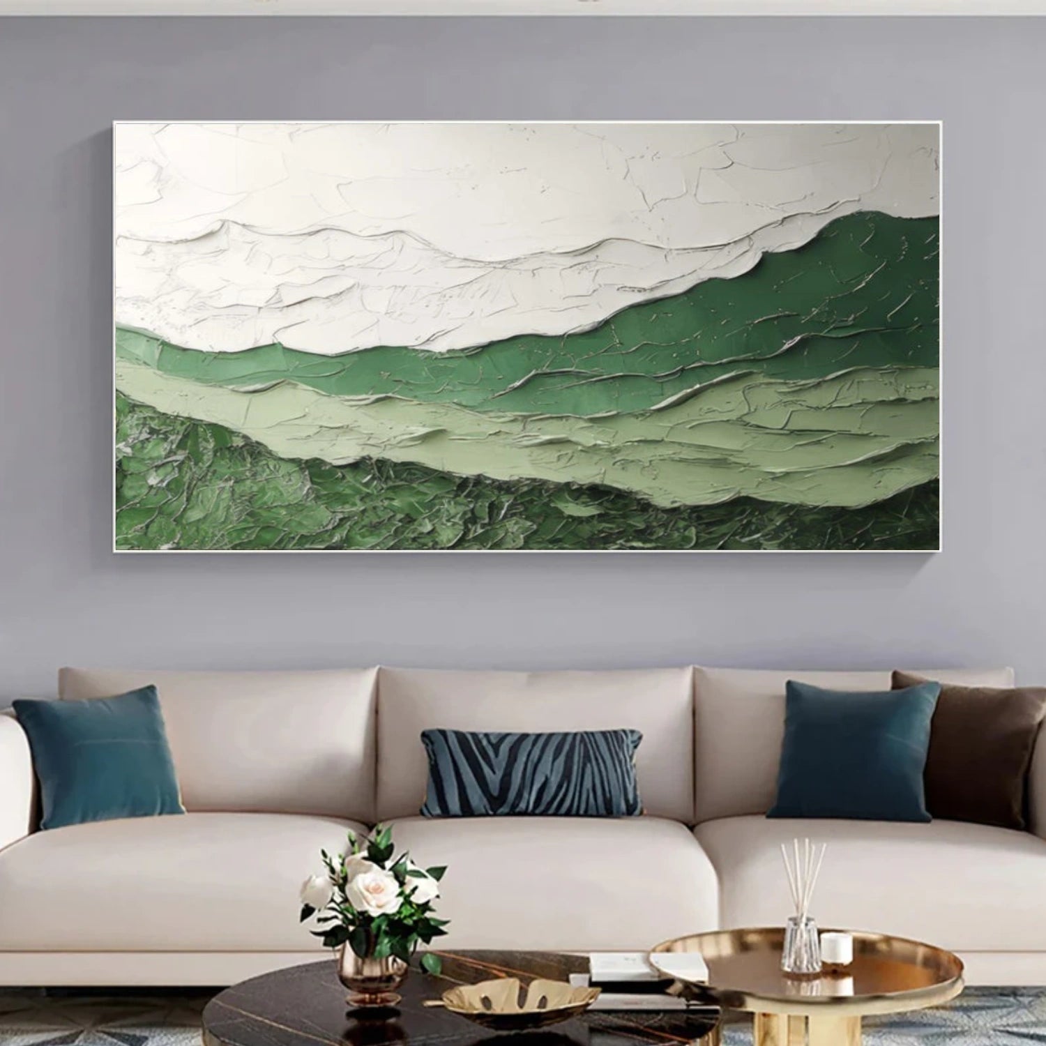 Abstract Texture Wall Art  # AB691