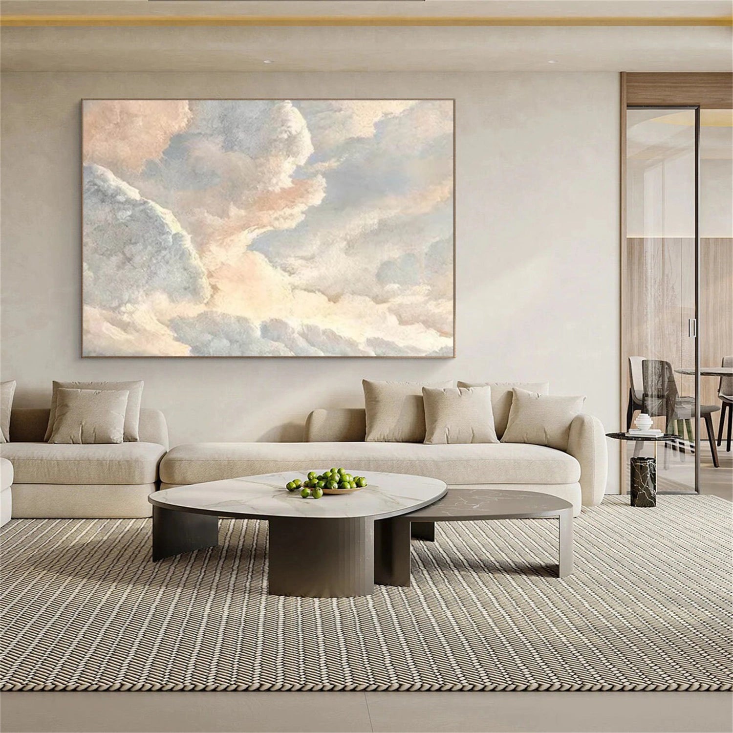 Abstract Textured Wall Art #AB 538