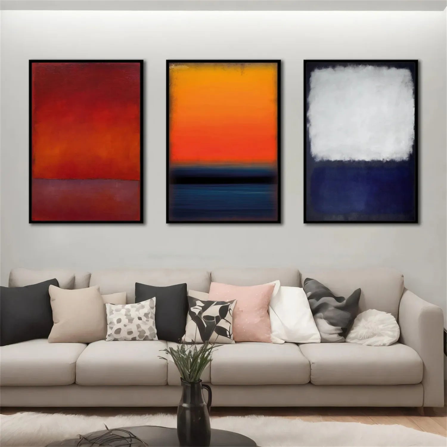 Abstract Tranquility Set of 3 #WS182