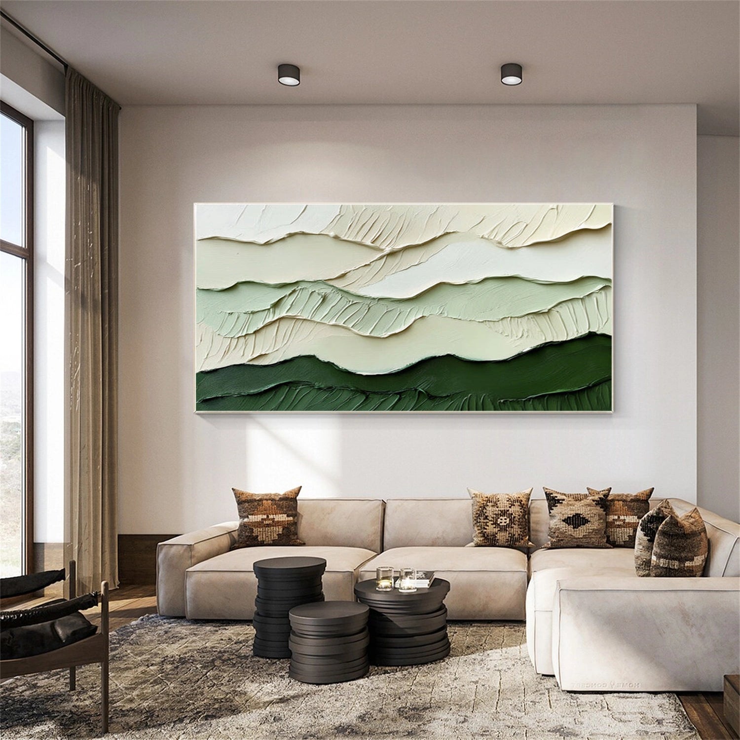 Minimalist Texture Canvas # MM429
