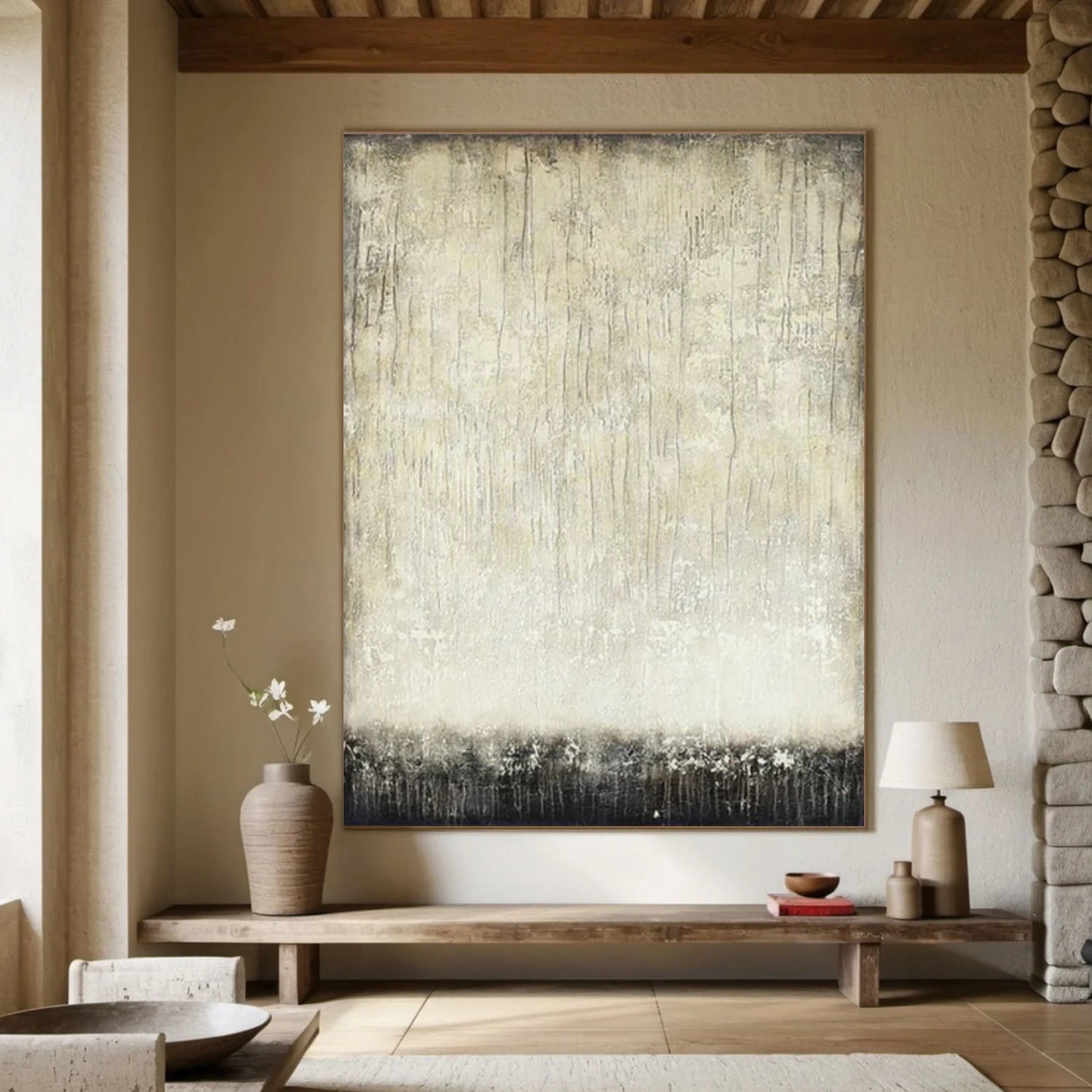 Wabi Sabi Texture Wall Art #WS386