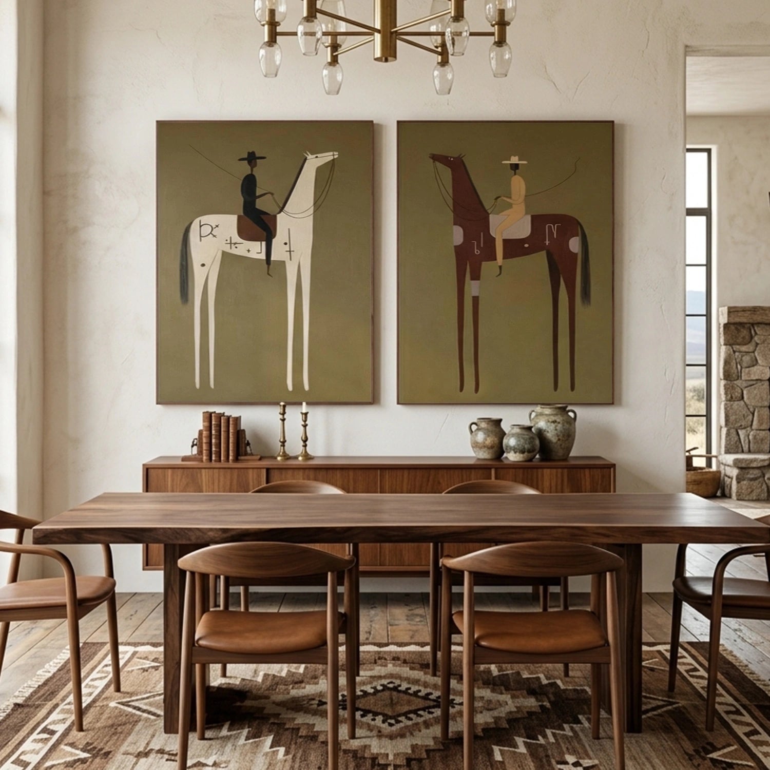 Americana Wall Art Set of 2 #VE029