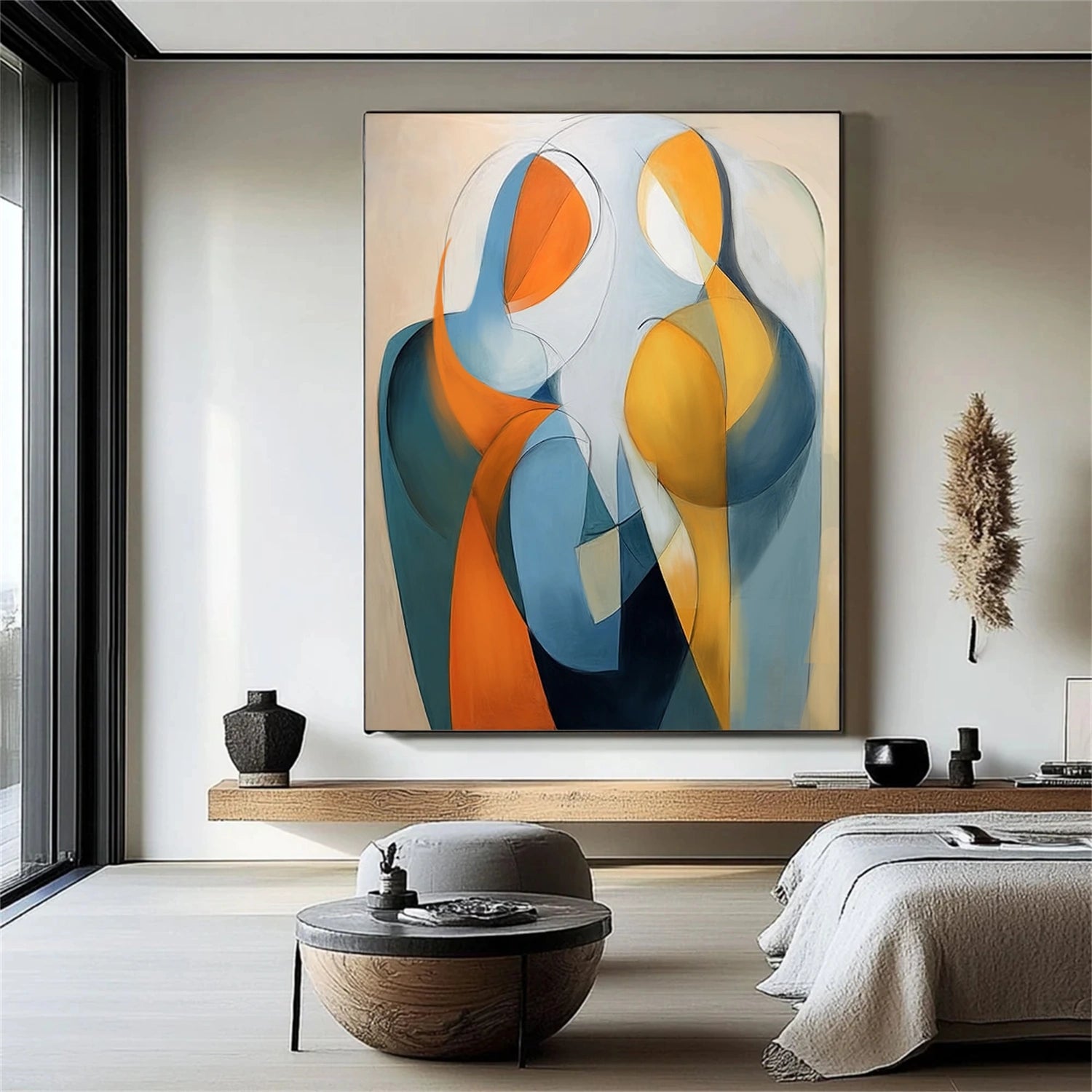 Contemporary Abstract Minimalist Wall Art #CW039