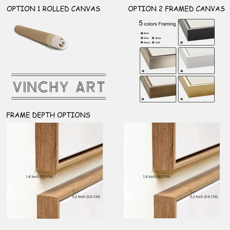 Minimalistic Balance Canvas Painting #MM118