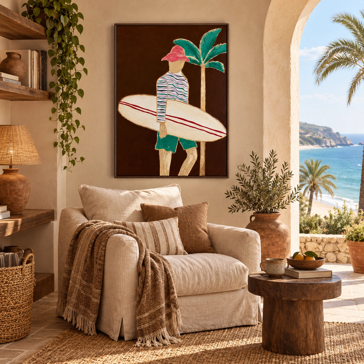 Abstract Portrait Wall Art #PT094