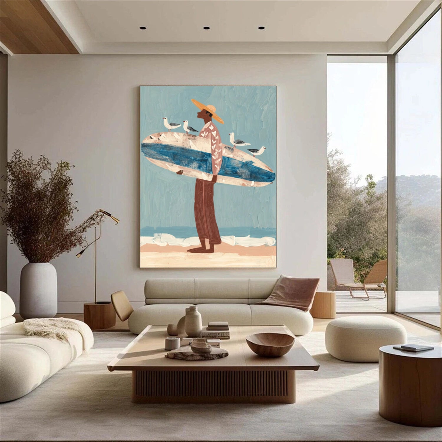 Abstract Portrait Wall Art # PT051