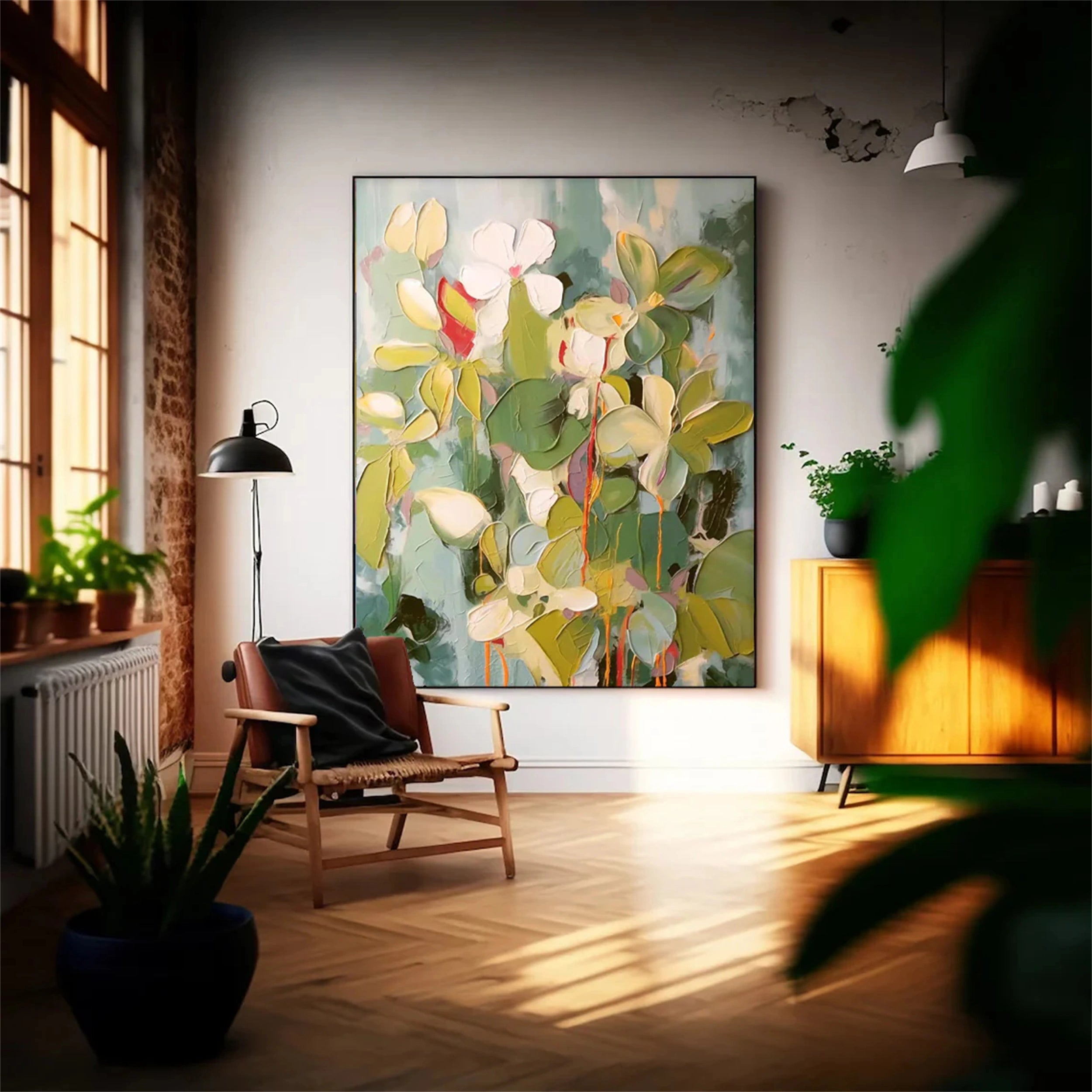 Flower And Tree Painting #FT 057