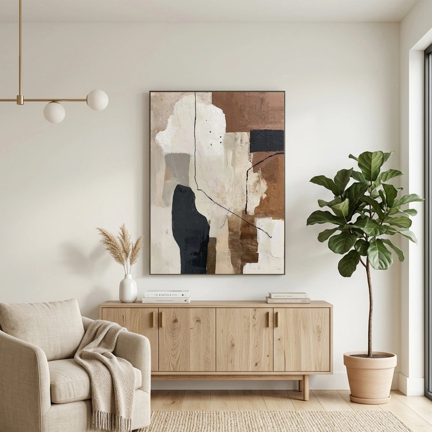 Abstract Texture Wall Art  # AB697