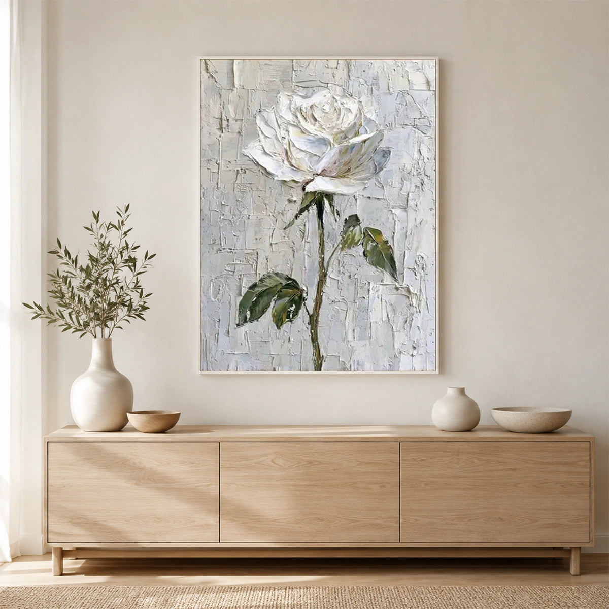 Flower & Tree Abstract Canvas # FT 418