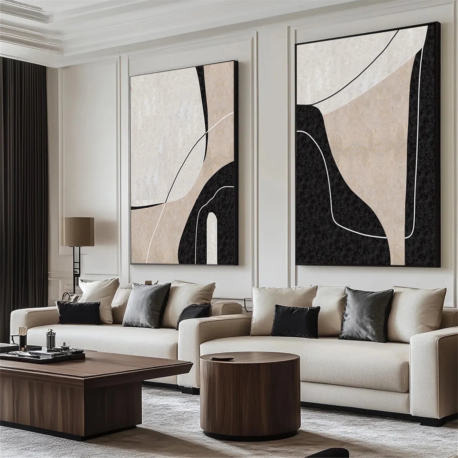 Abstract Tranquility Set of 2 #WS306