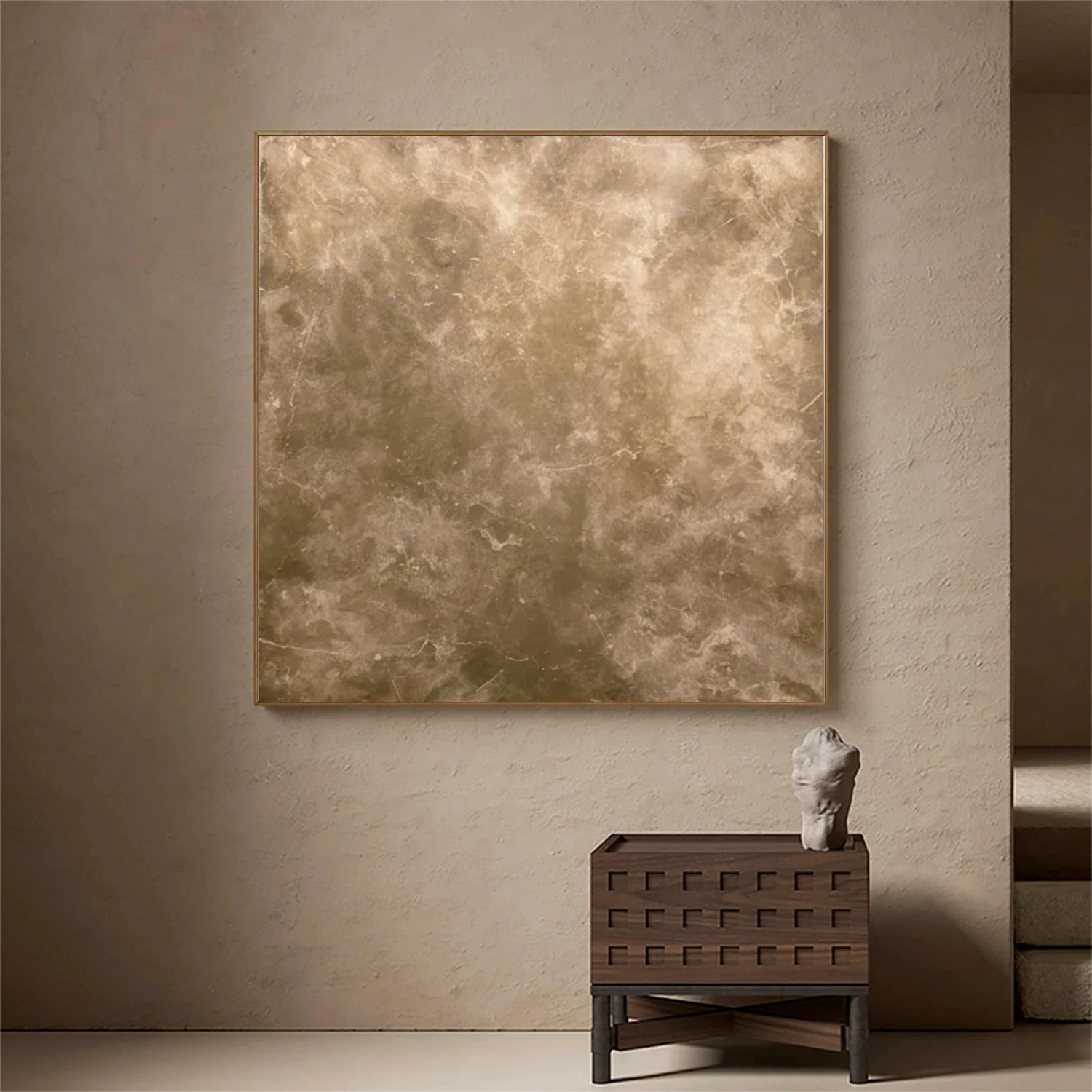 Beige & Brown Wabi Sabi Wall Art #WS391