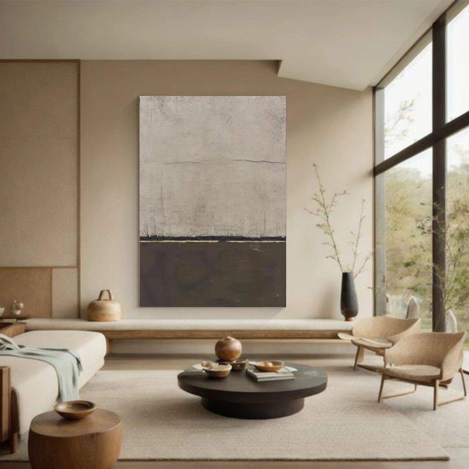 Abstract Texture Wall Art #AB631
