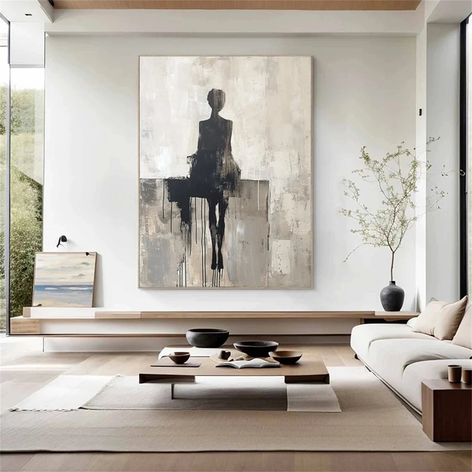 Contemporary Abstract Minimalist Wall Art #CW030