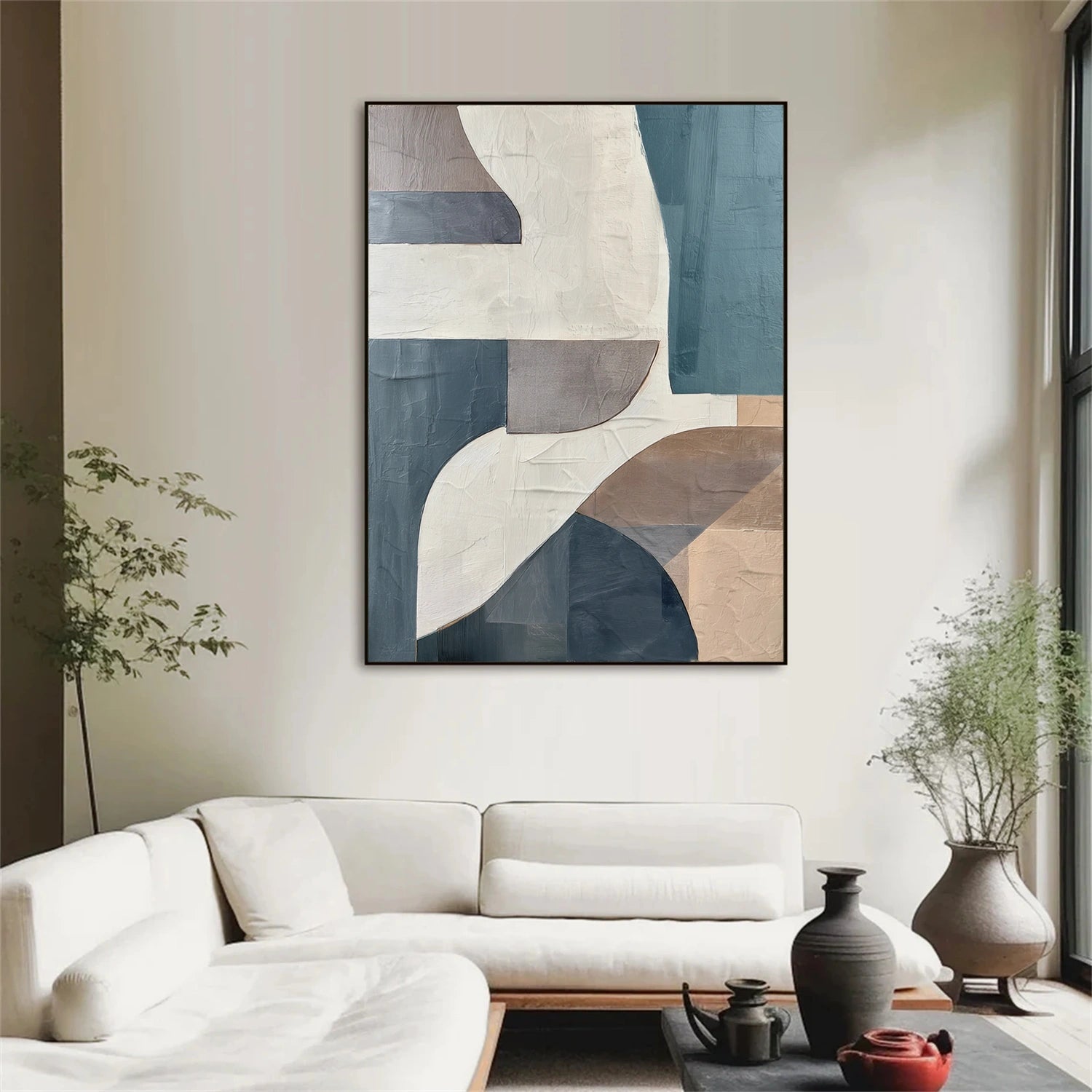 Abstract Textured Wall Art #AB 609