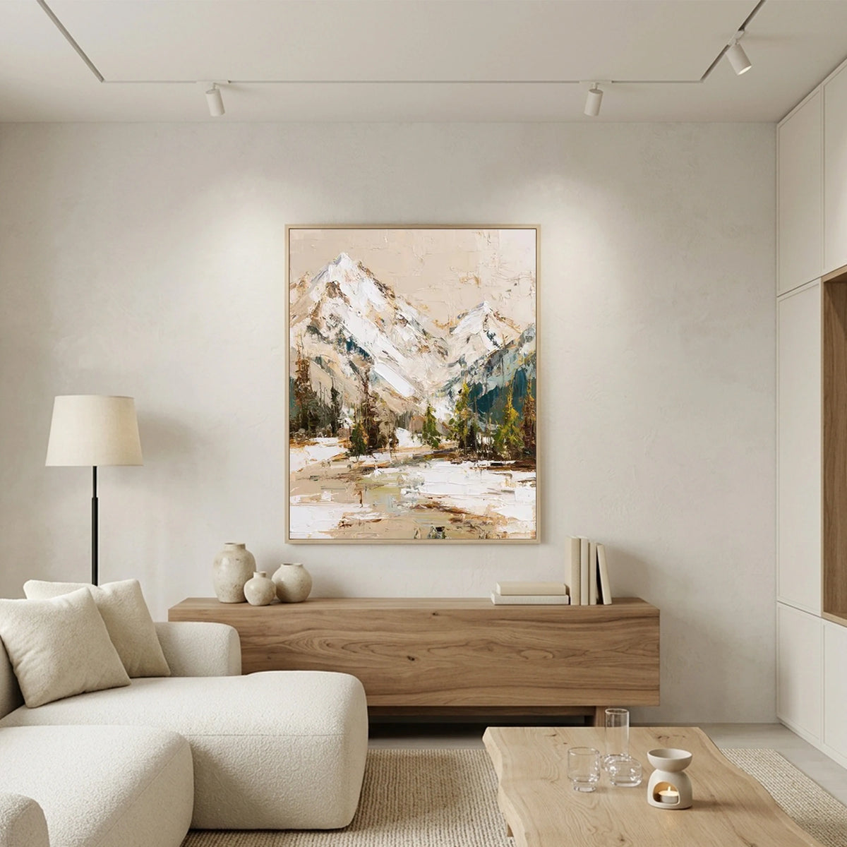 Minimalist Mountain Canvas #MM487