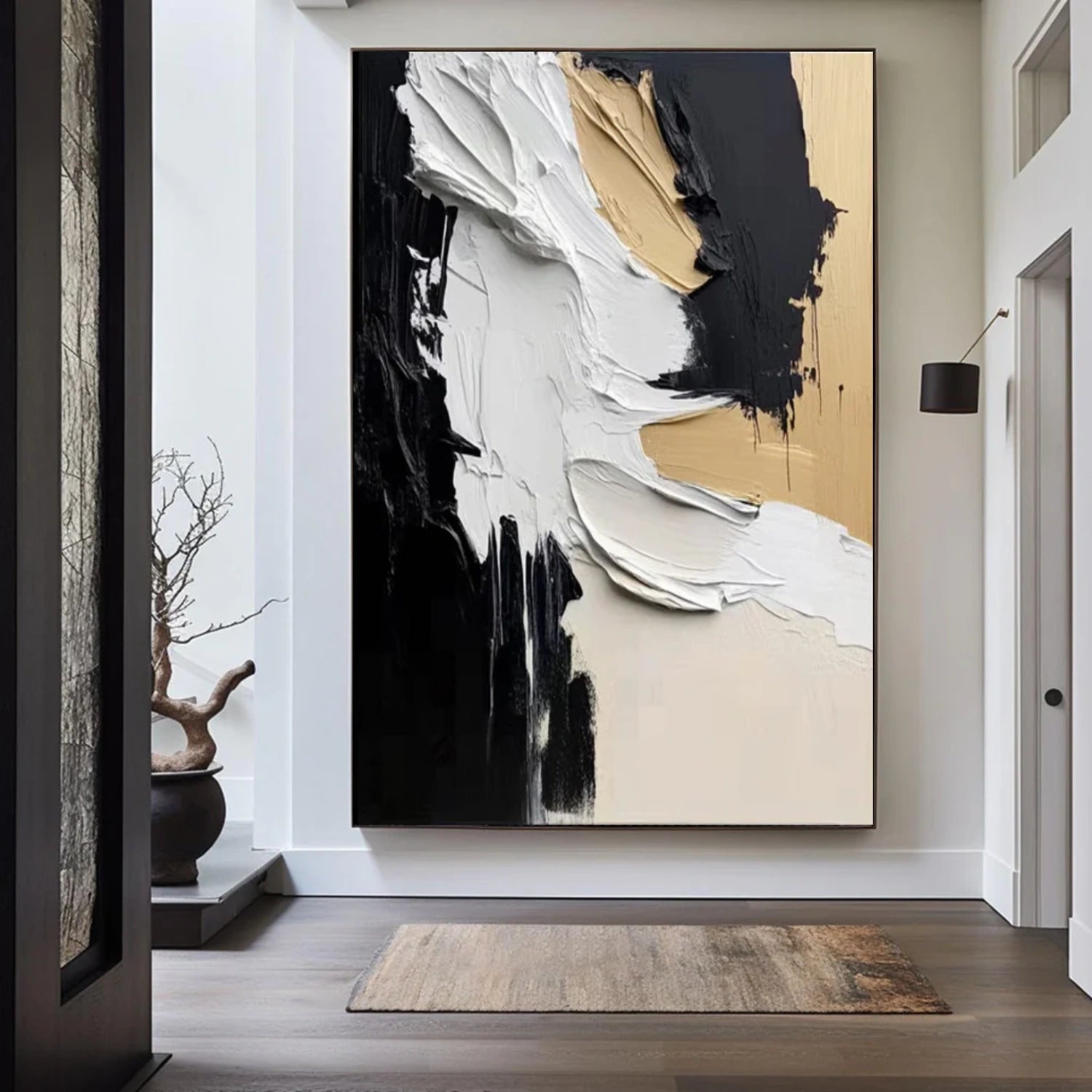 Minimalist Textured Canvas Art #MM341