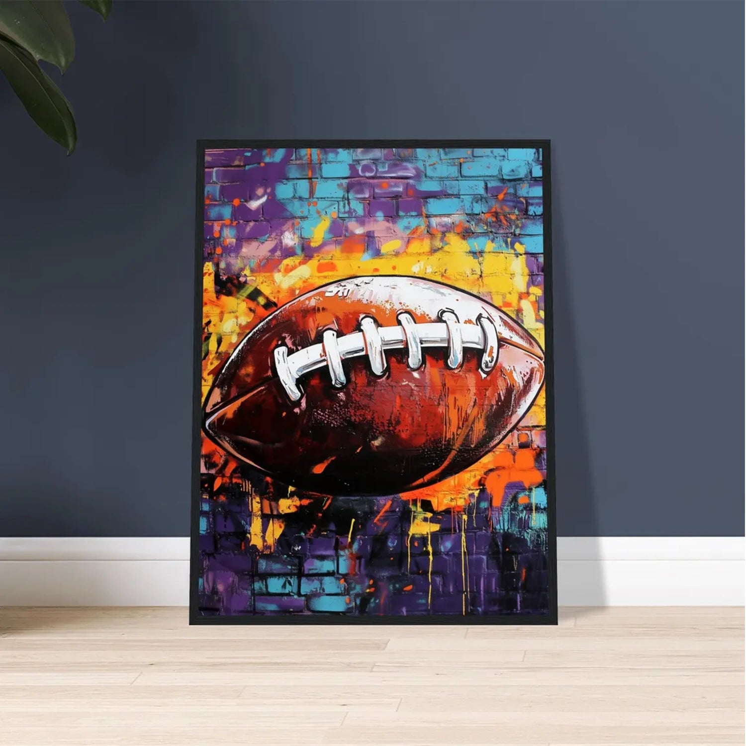 American Football Sport Art Painting Canvas #SA002