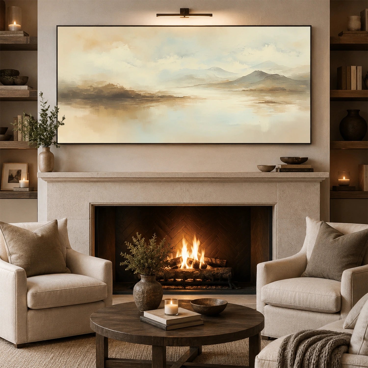 Minimalist Mountain Canvas # MM454