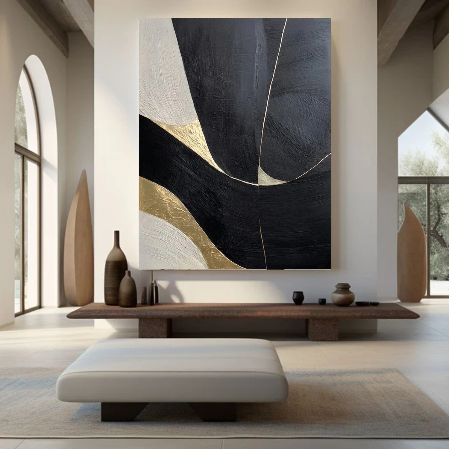 Minimalist Textured Canvas # MM434