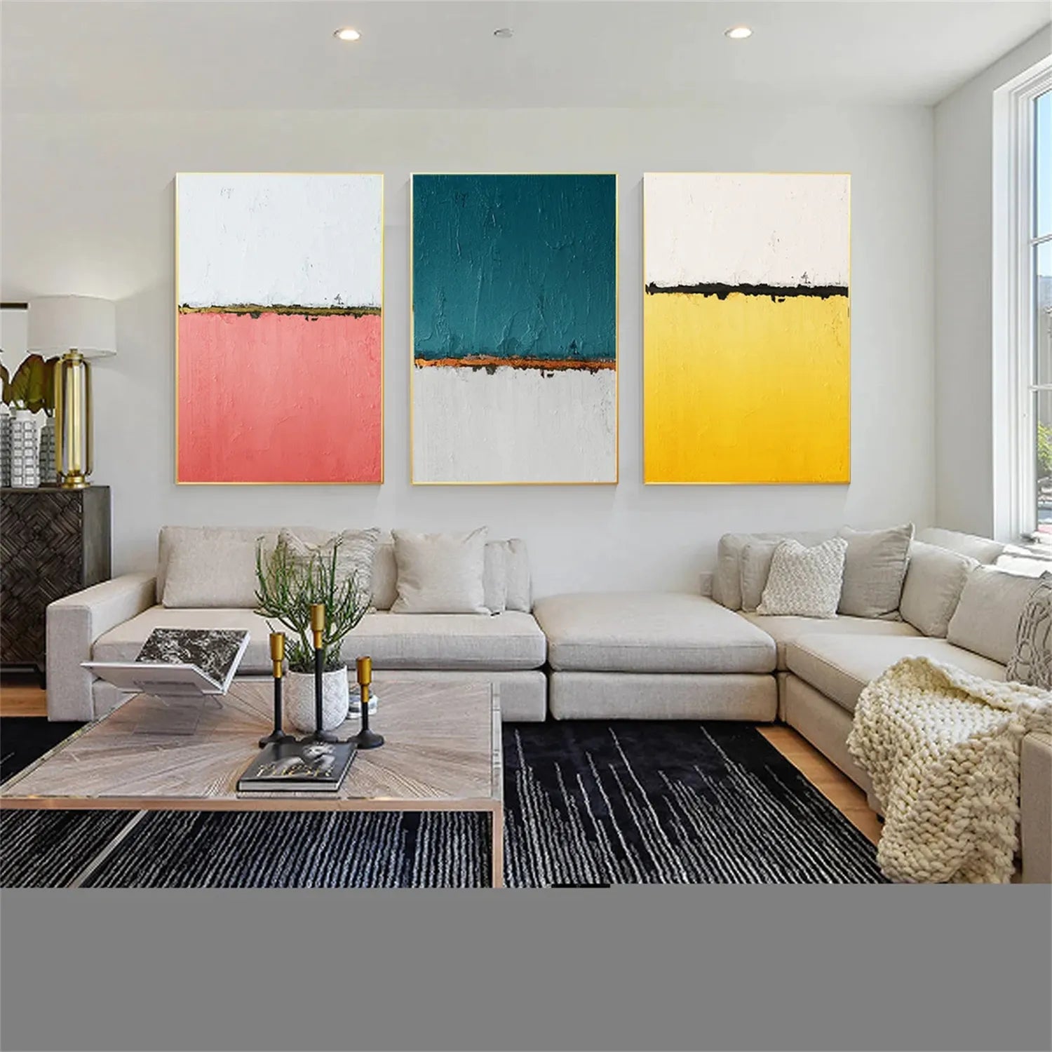 Abstract Painting Set of 3 #AB220