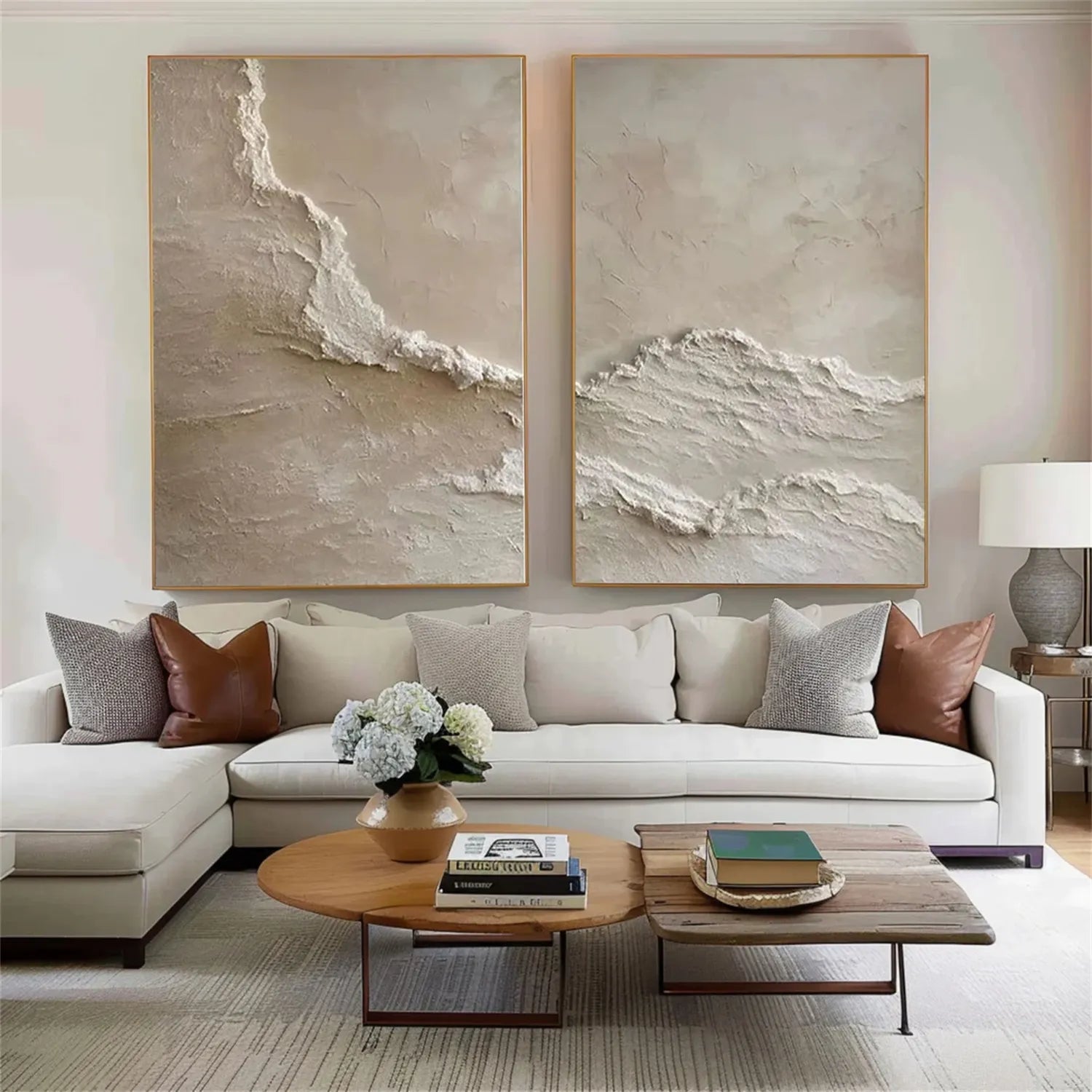 Ocean And Sky Painting Set of 2#OS 220