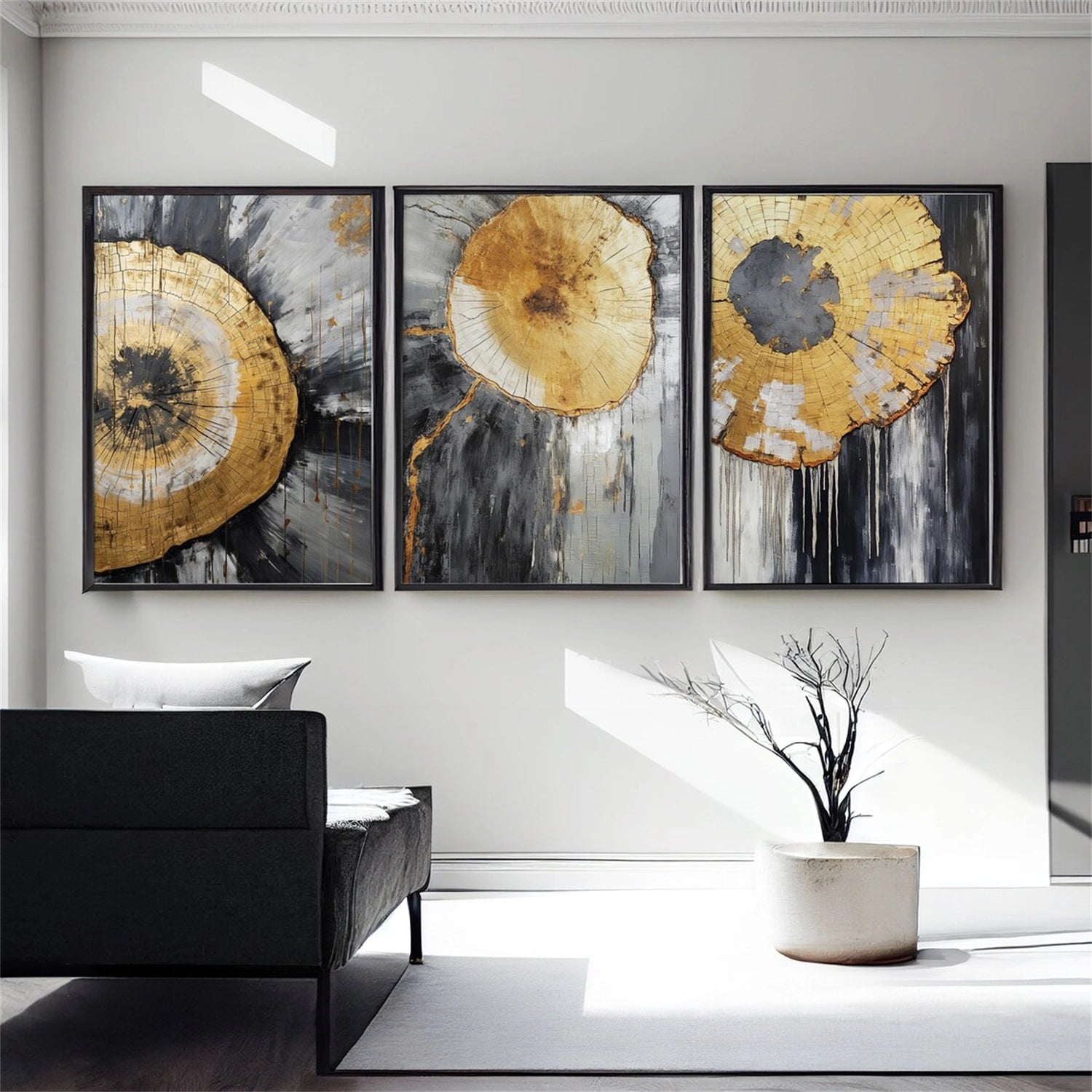 Abstract Painting Set of 3 #AB207