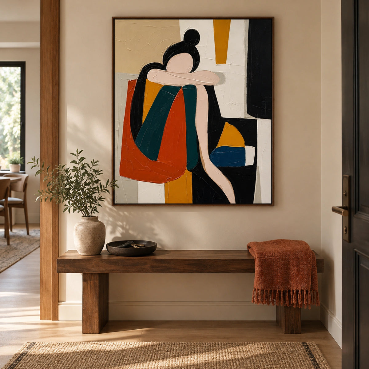 Abstract Portrait Wall Art #PT107