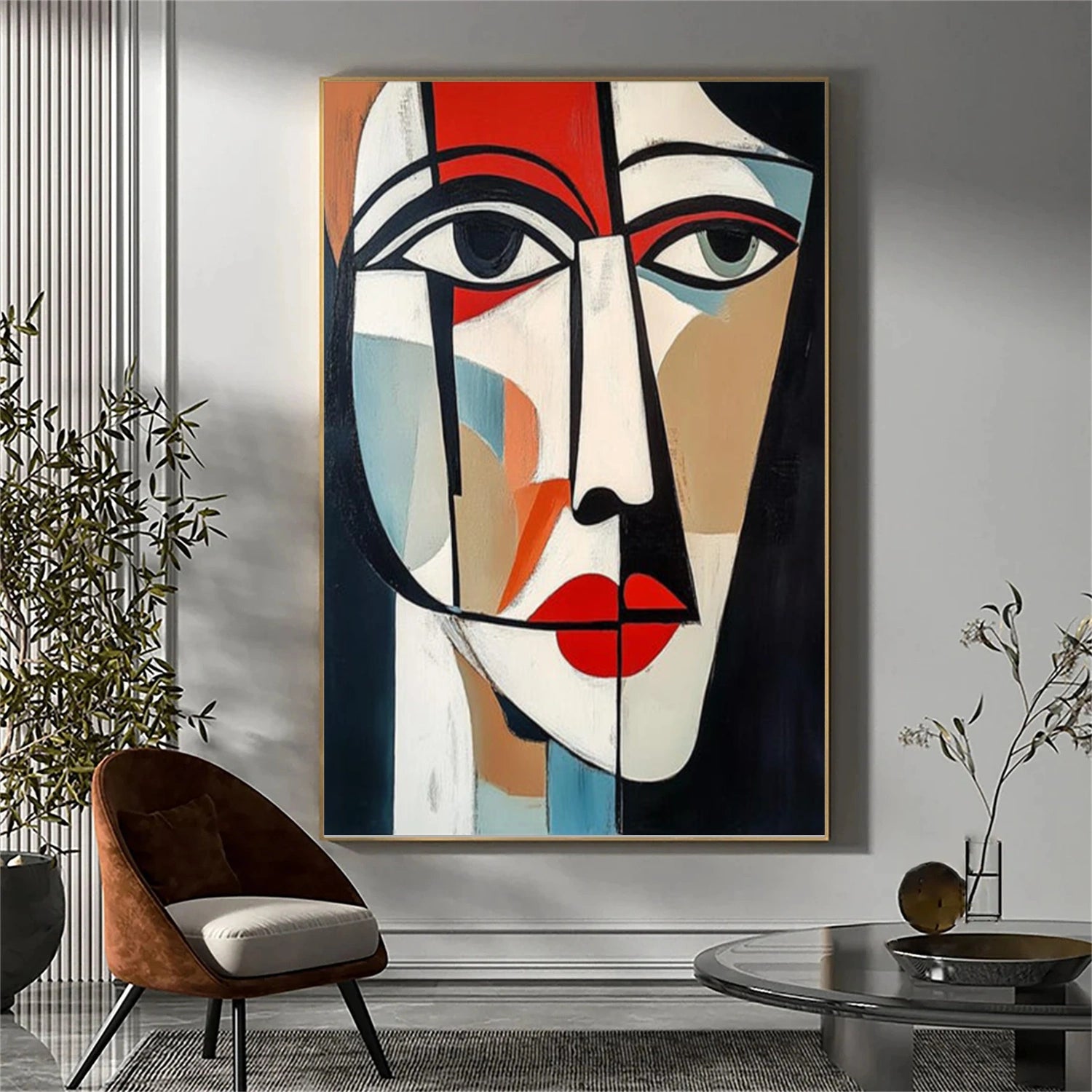 Abstract Portrait Wall Art # PT056