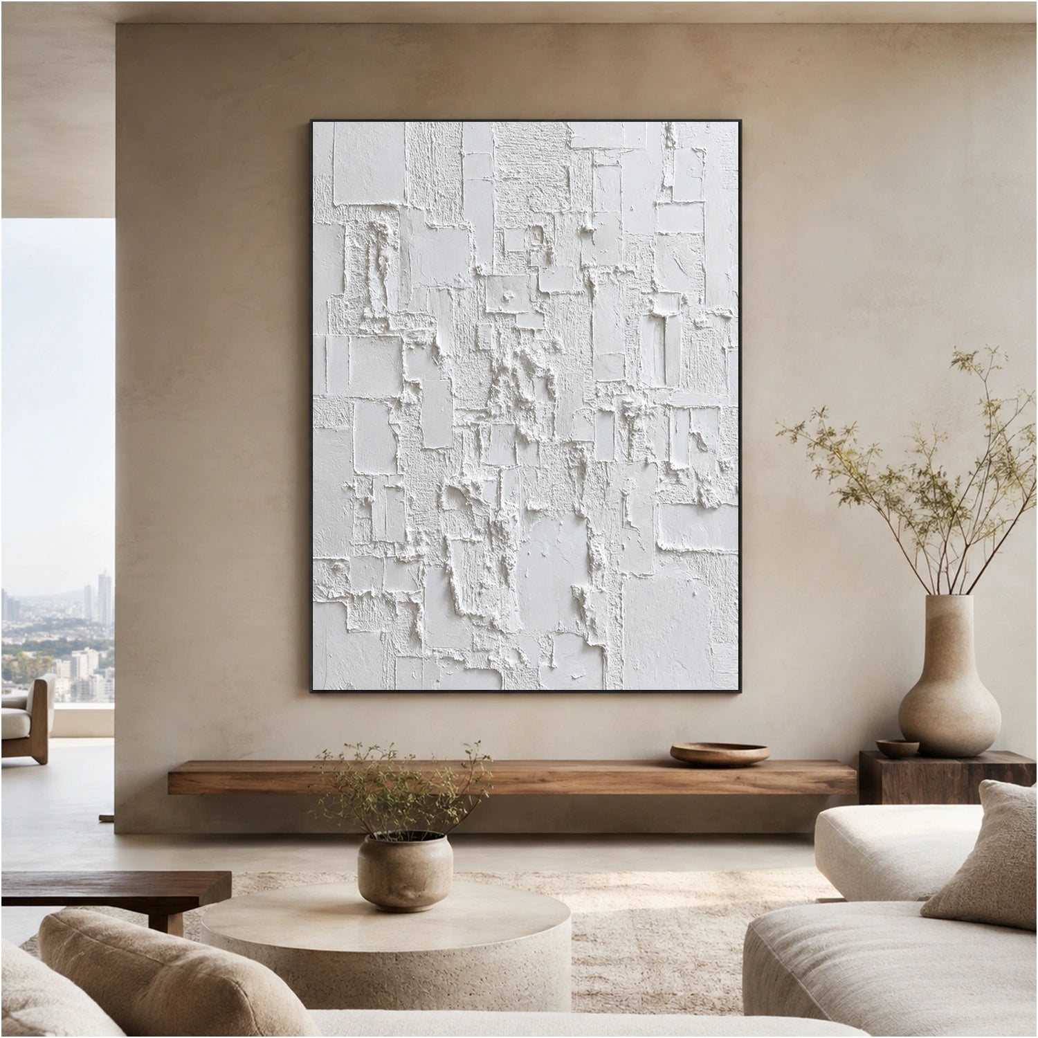 Minimalist Textured Canvas # MM460