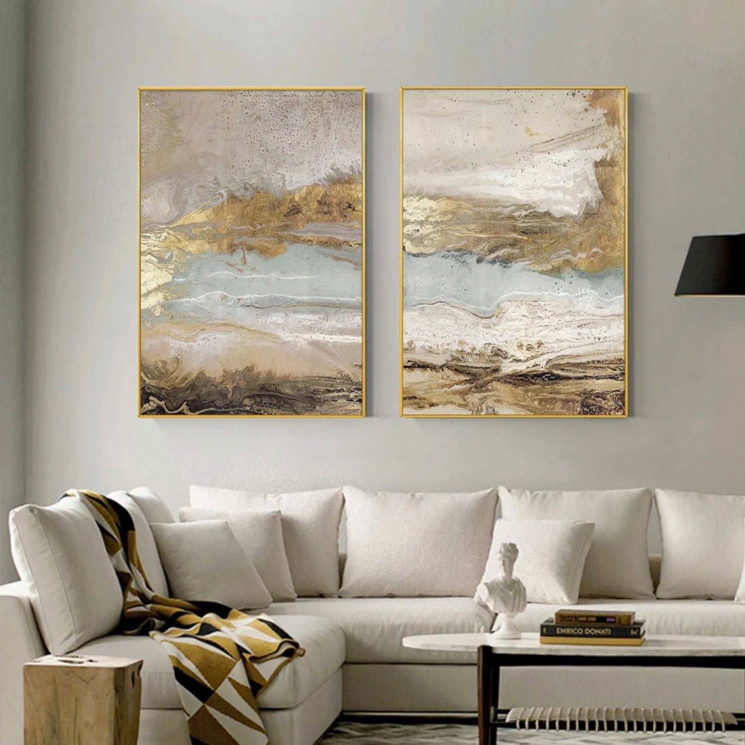 Abstract Painting Set of 2 #AB 409