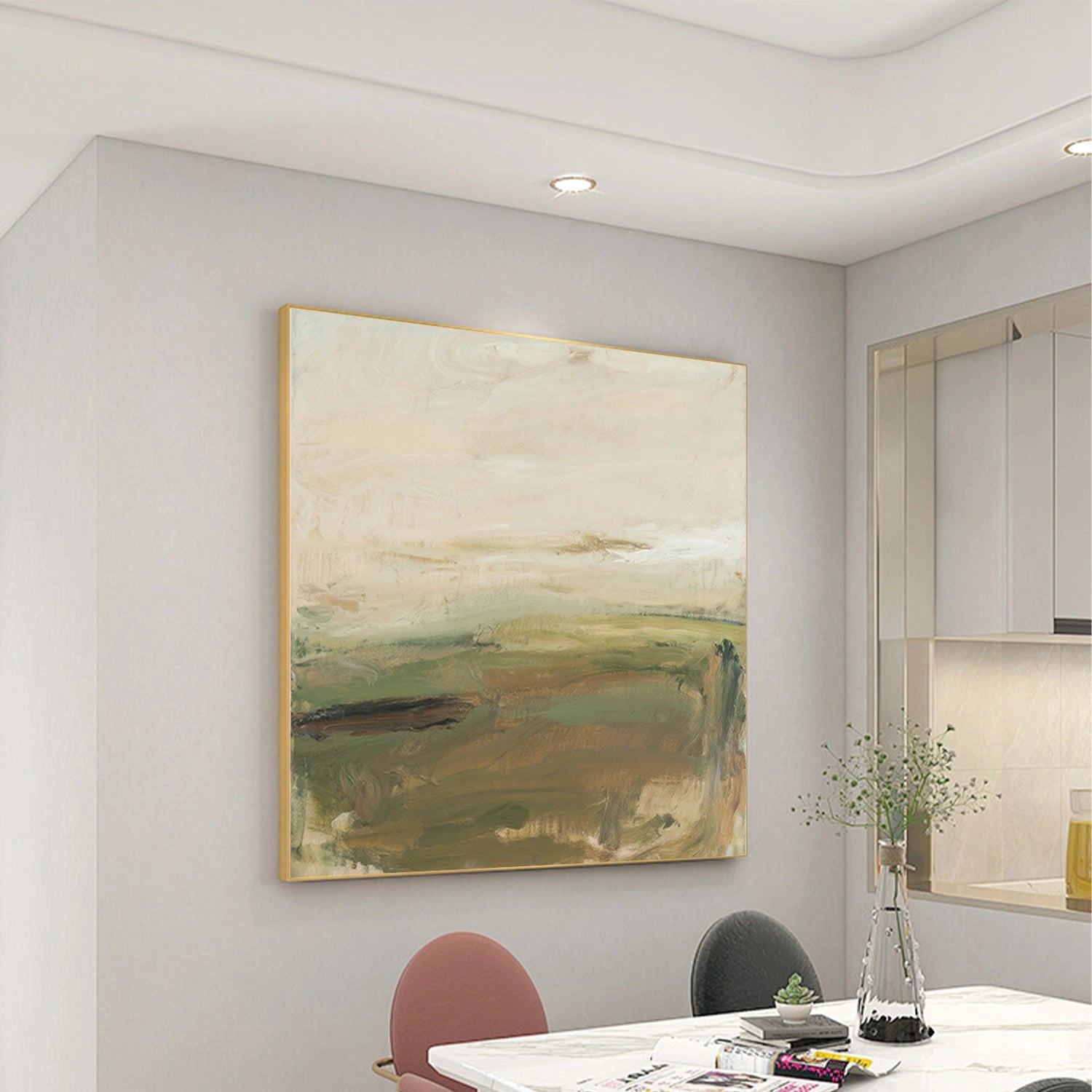 Abstract Textured Wall Art #AB 533