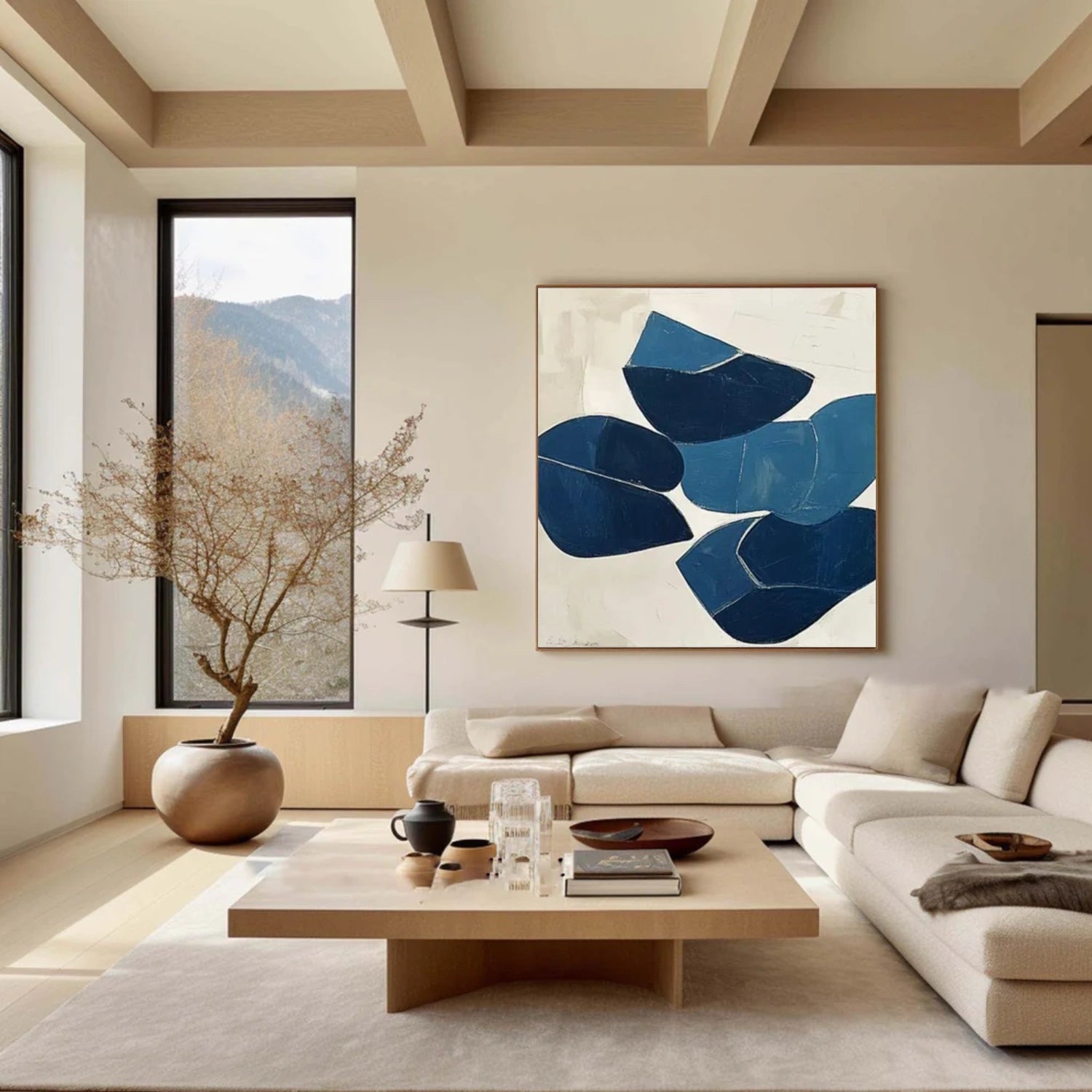 Abstract Textured Wall Art #AB 588