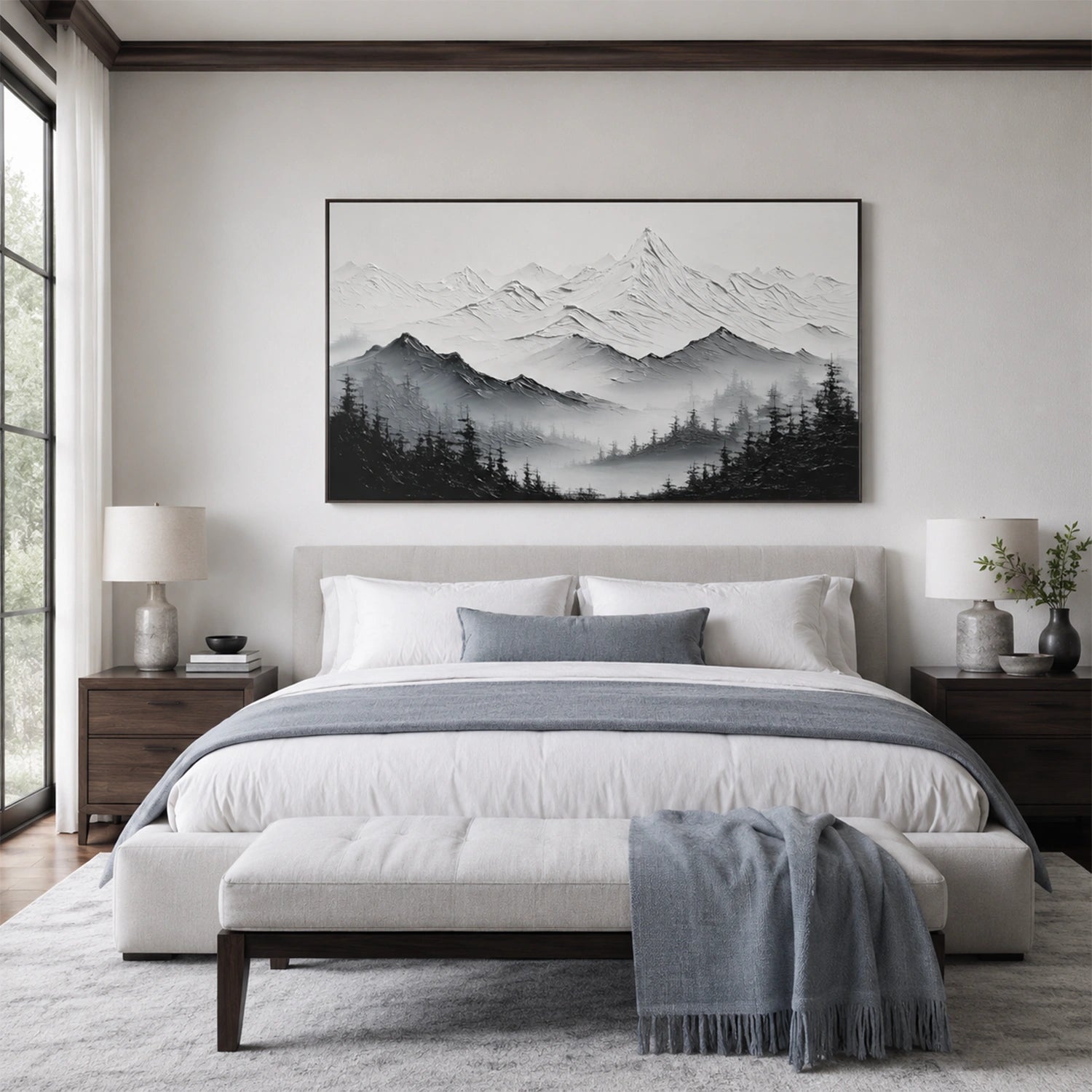 Minimalist Mountain Canvas # MM457