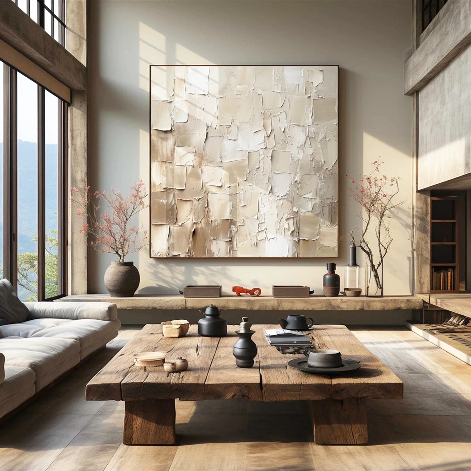 Abstract Textured Wall Art #AB 550