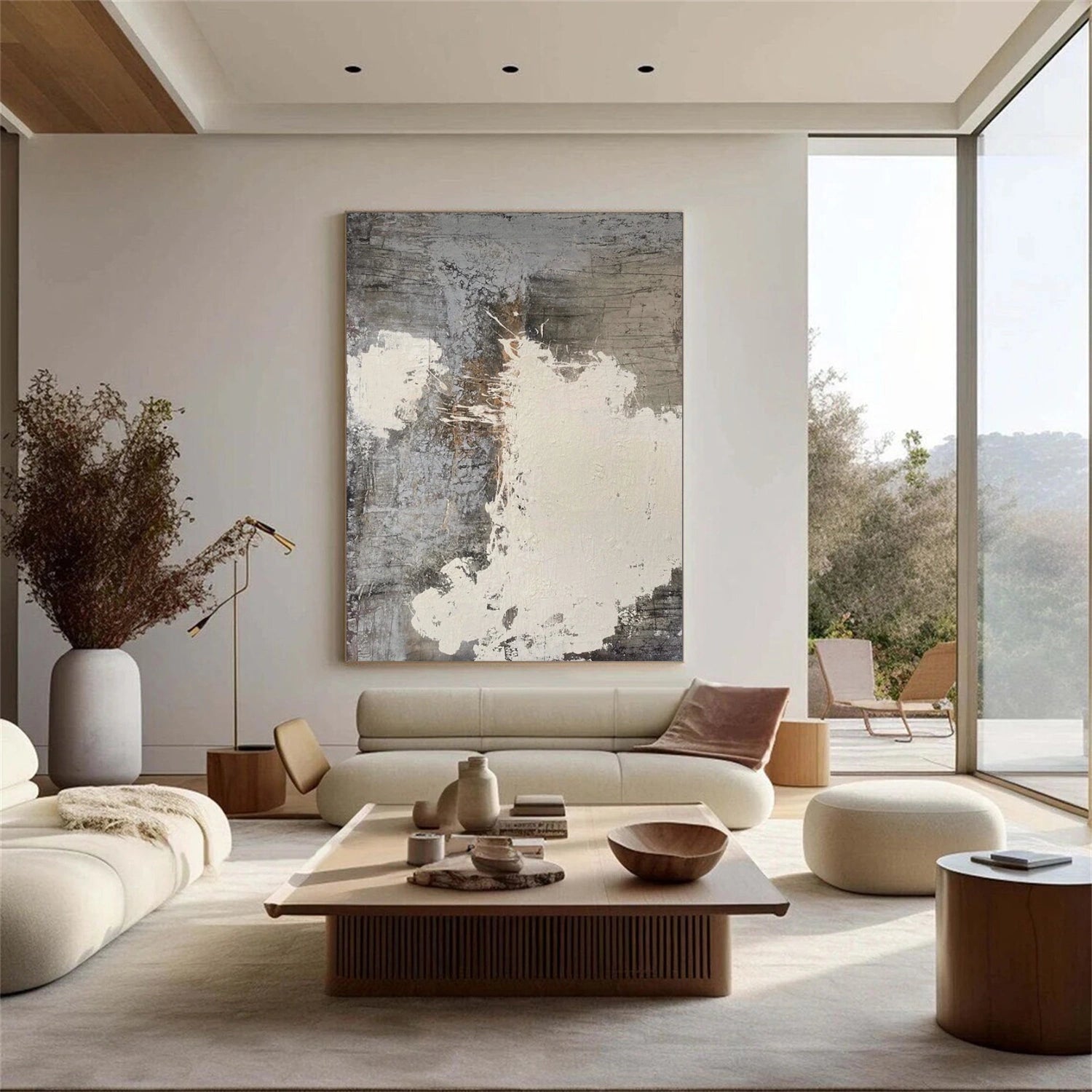 Abstract Textured Wall Art #AB 590