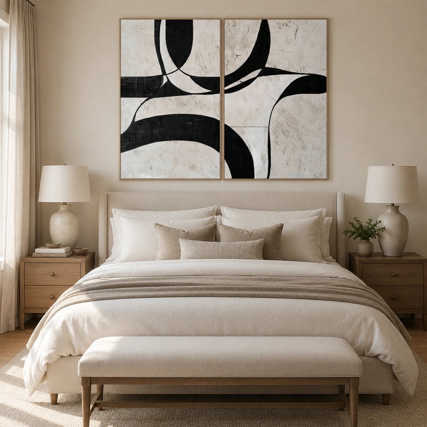 Wabi Sabi Wall Art Set of 2 # WS460