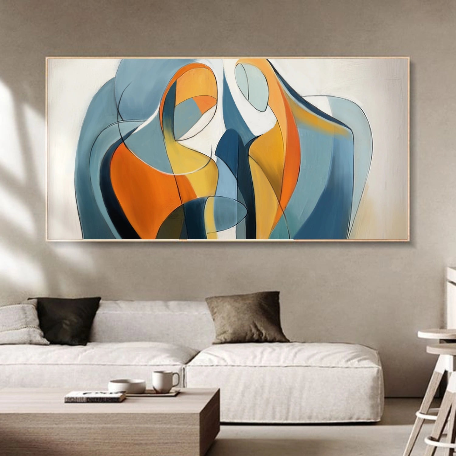 Contemporary Abstract Minimalist Wall Art #CW038