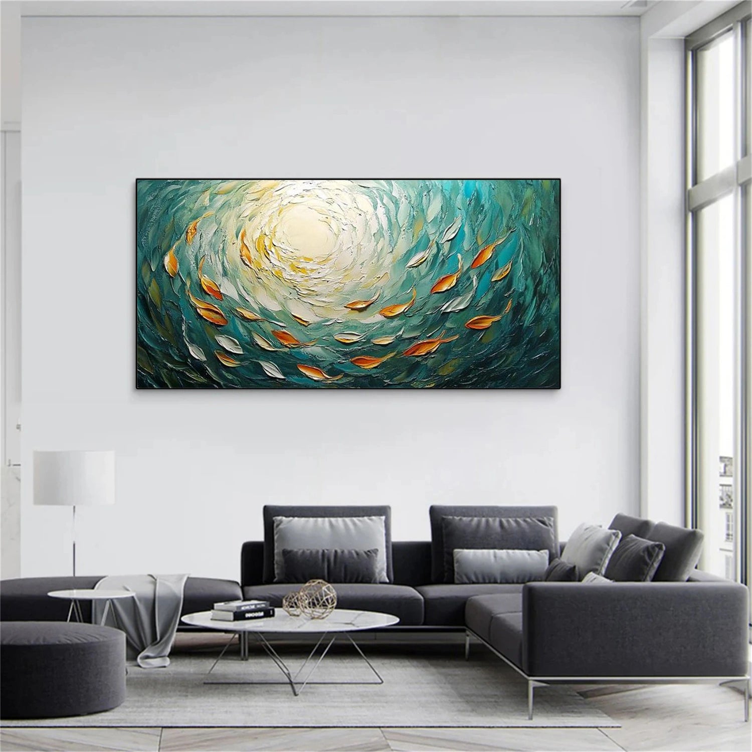 Abstract Animal Texture Canvas Art #AP228
