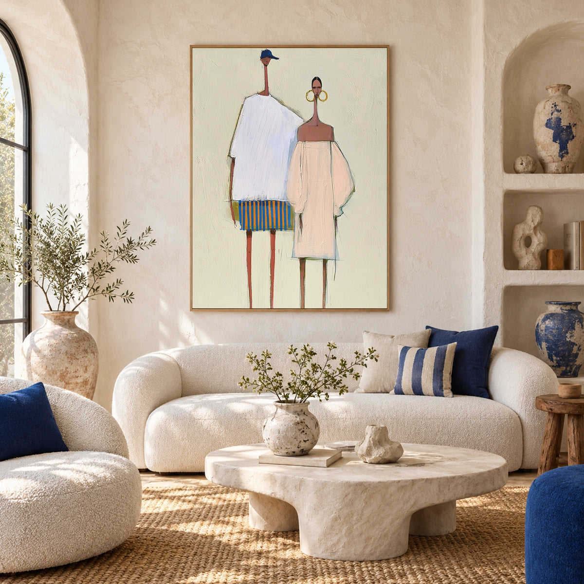 Abstract Portrait Wall Art #PT104