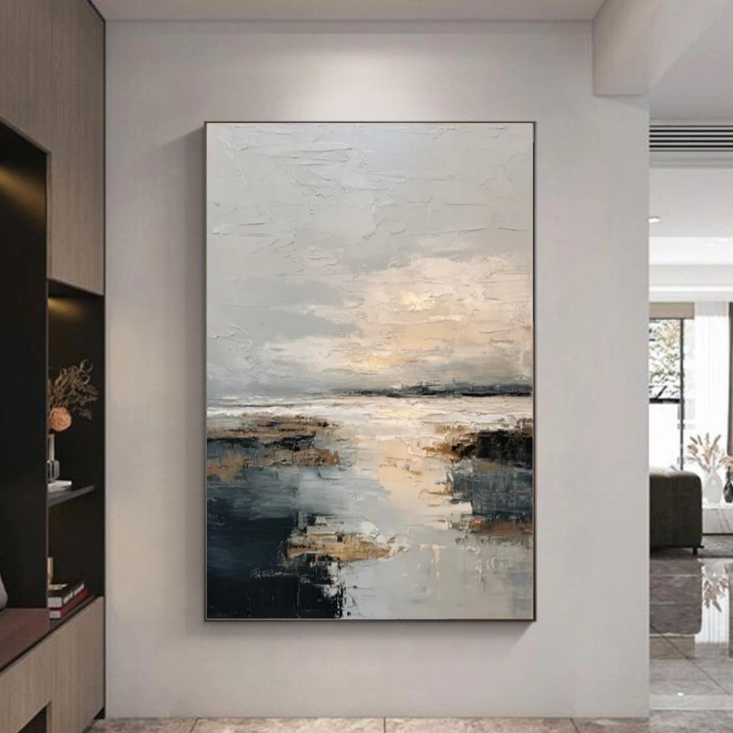 Abstract Textured Wall Art #AB 581