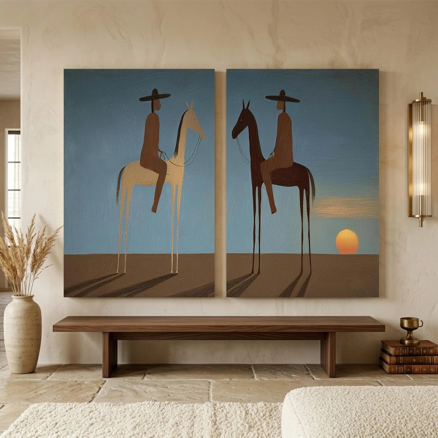 Americana Wall Art Set of 2 #VE103