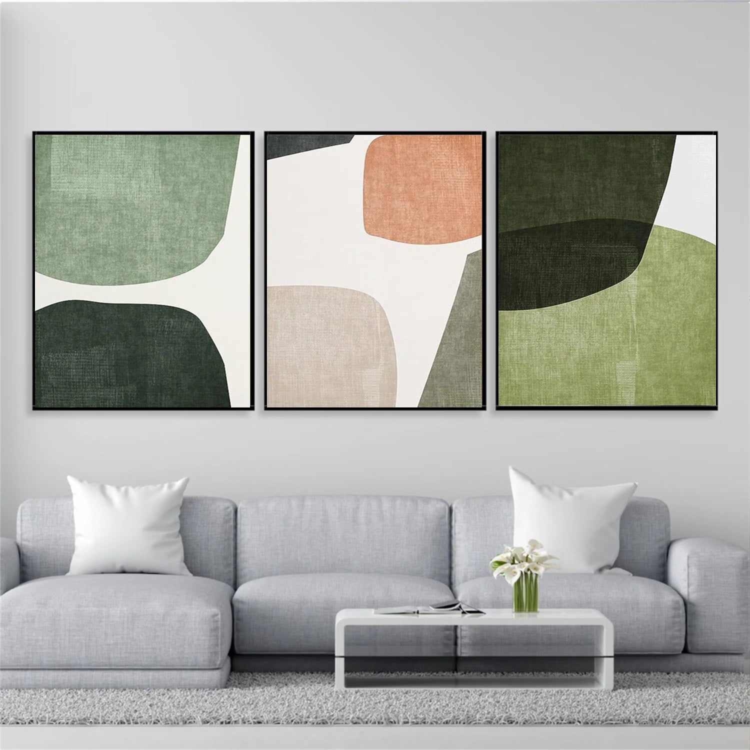 Abstract Tranquility Set of 3 #WS291