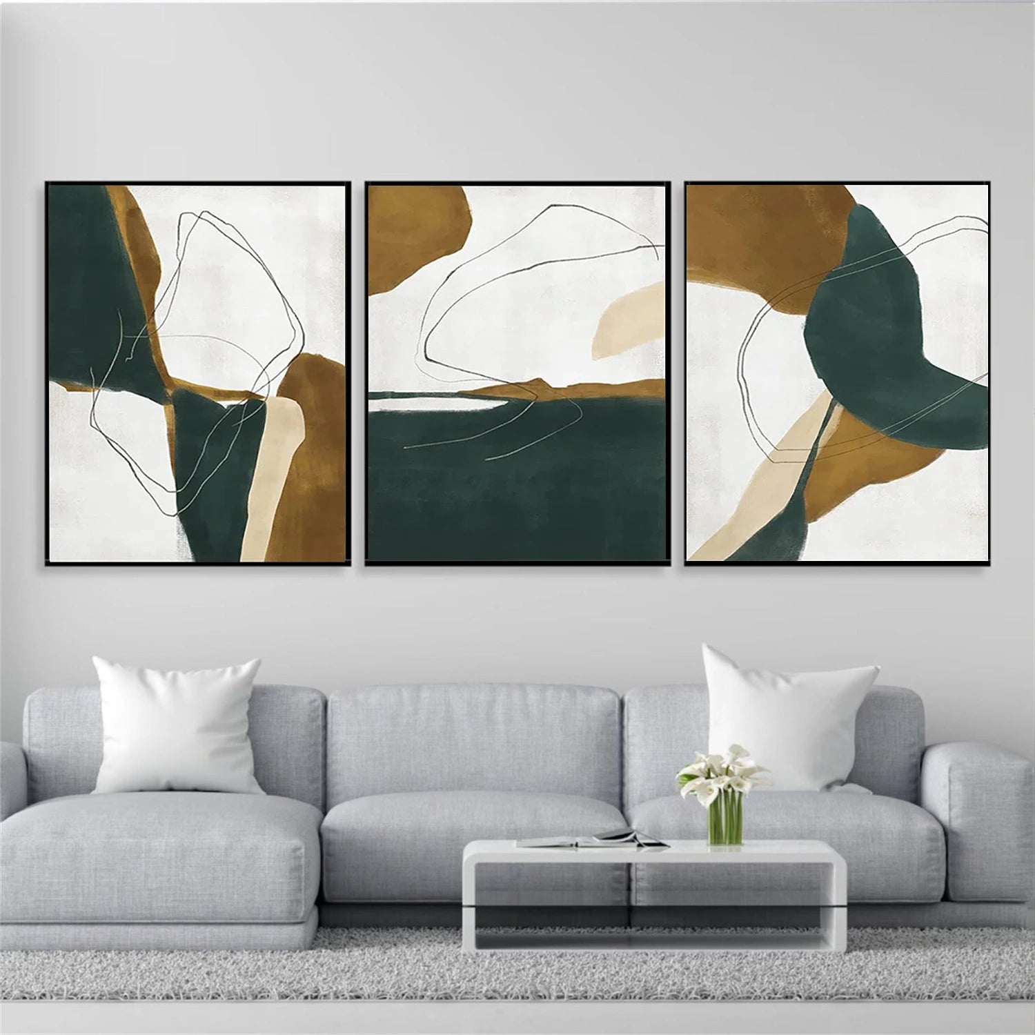 Abstract Tranquility Set of 3 #WS290