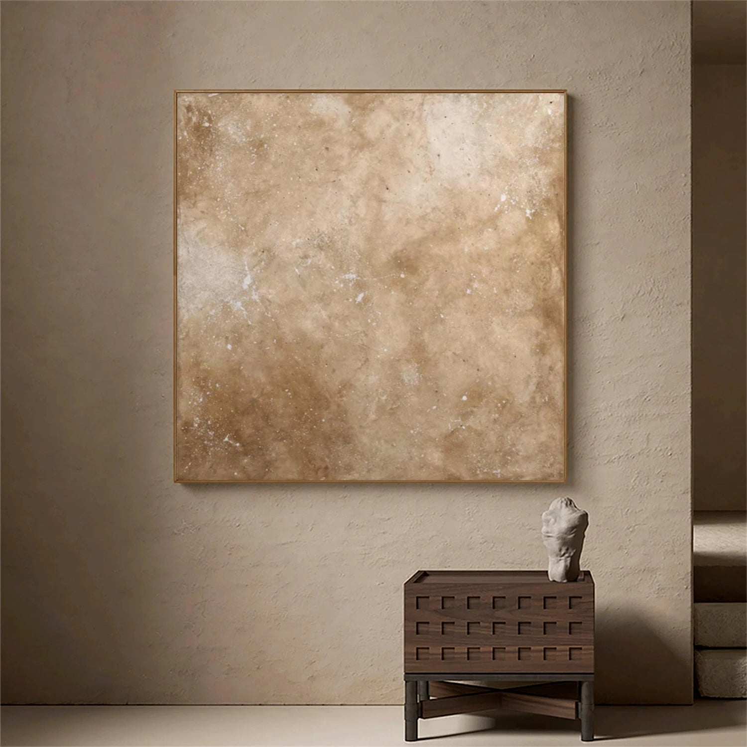 Beige & Brown Wabi Sabi Wall Art #WS390