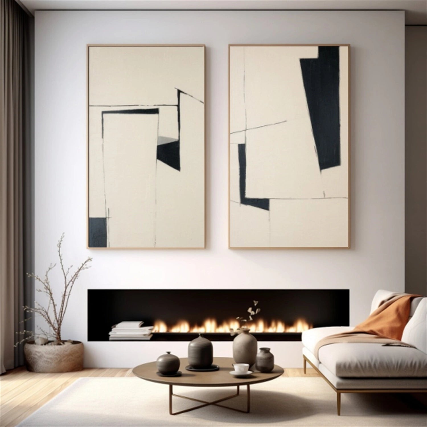 Abstract Tranquility Set of 2 #WS201