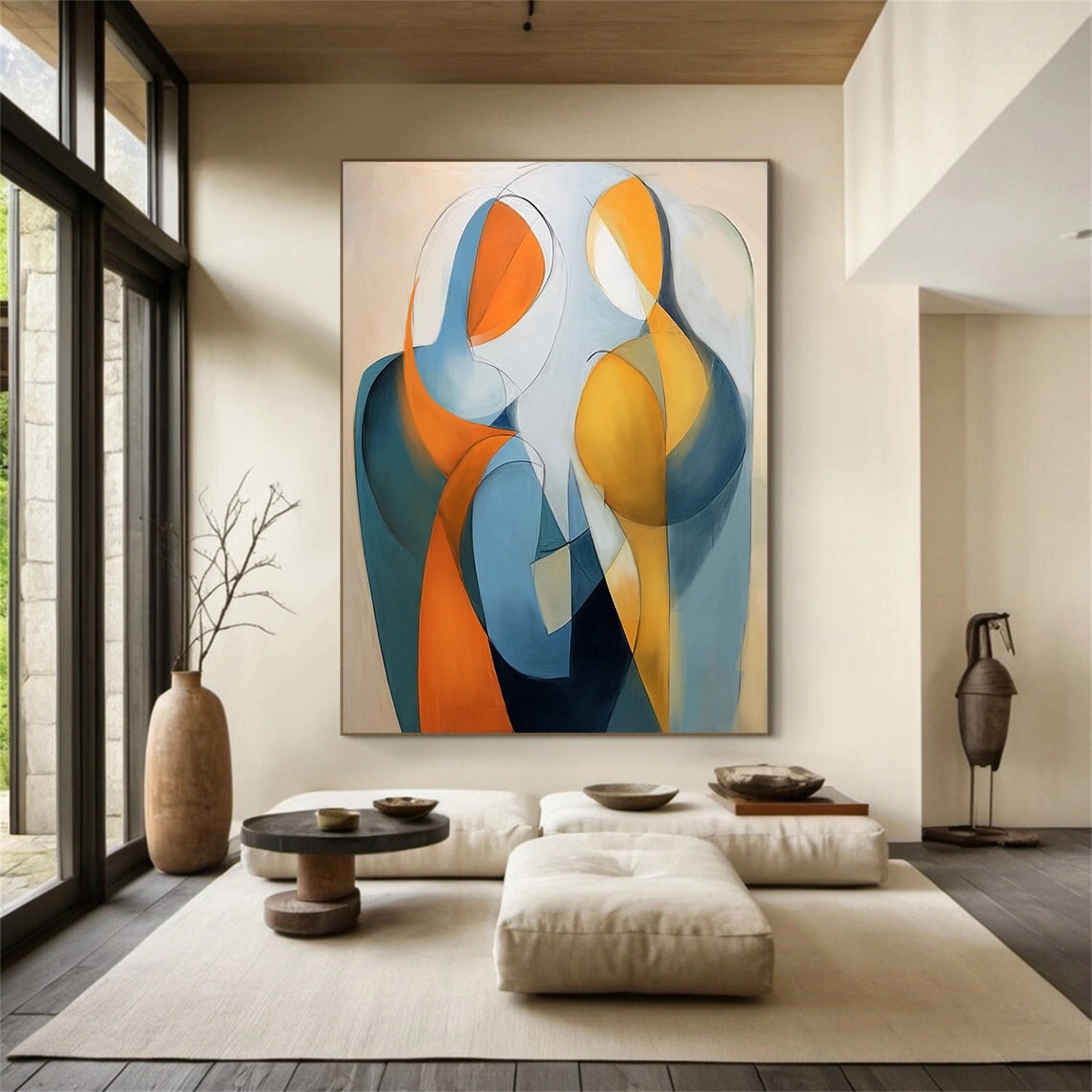 Contemporary Abstract Minimalist Wall Art #CW039